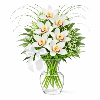Kytice z orchidejí