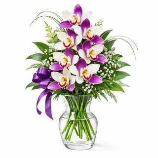Kytice z orchidejí